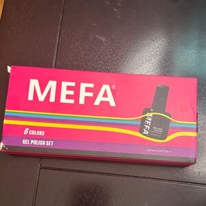MEFA Gel Nail Polish Set - 6 Colors
